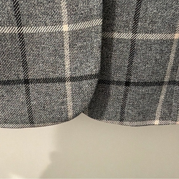 Evan Picone Gray Plaid Women's Blazer - Picture 5 of 8